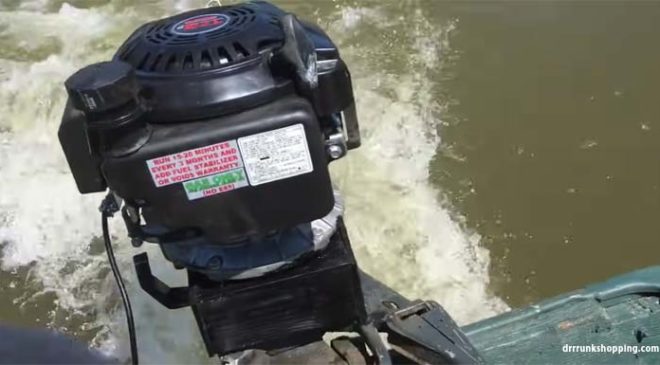 How to Convert Lawn Mower Motor to Boat Motor