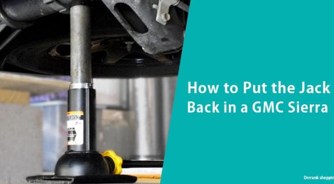 How to Put the Jack Back in a GMC Sierra