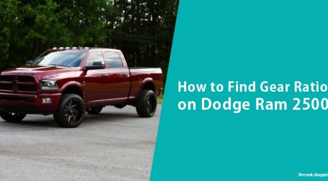 How to Find Gear Ratio on Dodge Ram 2500