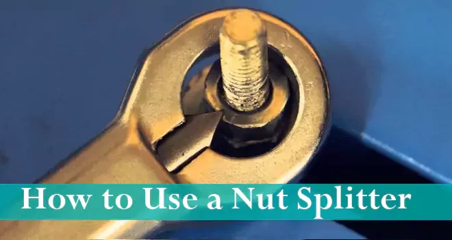 How to Use a Nut Splitter